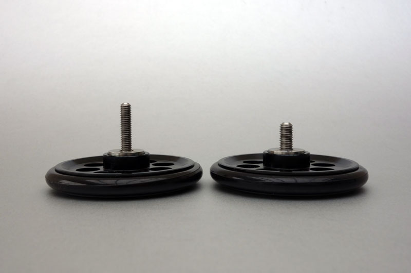 Longer and shorter bolts are to be used on the rear rack and frame respectively.