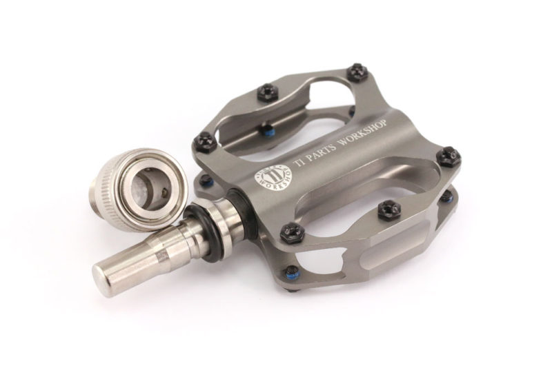 Titanium Mini Pedals Bike48 Brompton Ti Custom Parts